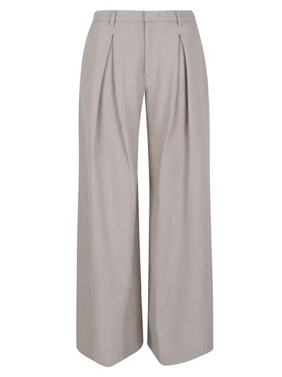 The Andamane Tara - Super Oversize Fit Pants In Gray