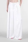 The Andamane Tara Pants In White Polyester