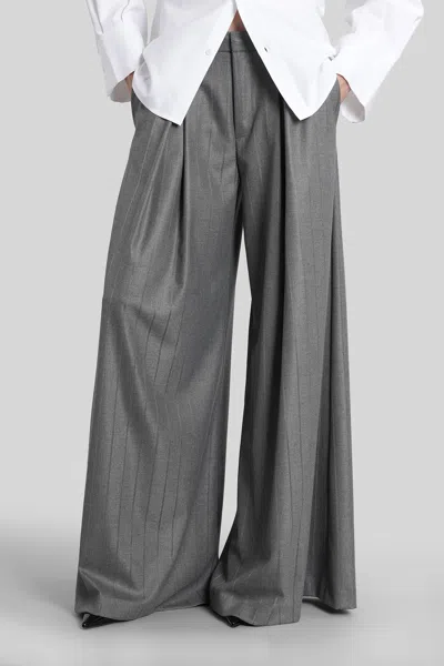 The Andamane Tara Pants In Grey Polyester In Gray
