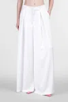 The Andamane Tara Pants In White Polyester