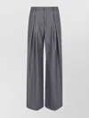 The Andamane Tara Wide Leg Pants Flare In Gray
