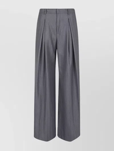 The Andamane Tara Wide Leg Pants Flare In Gray