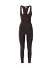 The Andamane Tess Jumpsuit In Brown