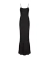The Andamane Thin Strap Dress In Black