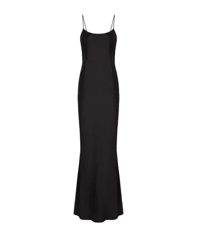 The Andamane Thin Strap Dress In Black