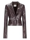 The Andamane Three-button Jacket In Green
