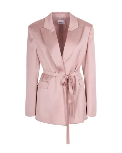 The Andamane Tie-waist Jacket In Petal