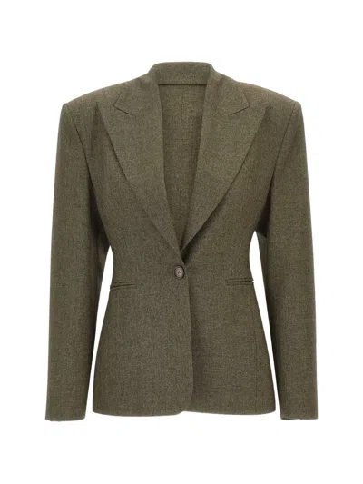 The Andamane Toni Peak-lapel Blazer In Multi
