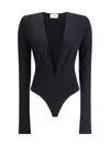 The Andamane Zelda Bodysuit In Black