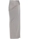 The Andamane Trish Maxi Skirt In Grey