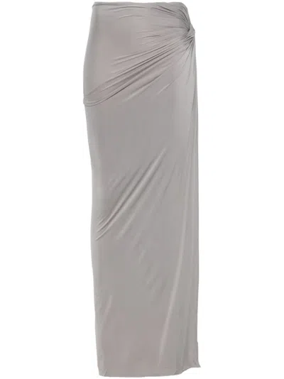 The Andamane Trish Maxi Skirt In Grey