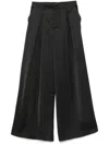The Andamane Tara Palazzo Trousers In Black