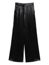 The Andamane Pleat-detail Trousers In Black