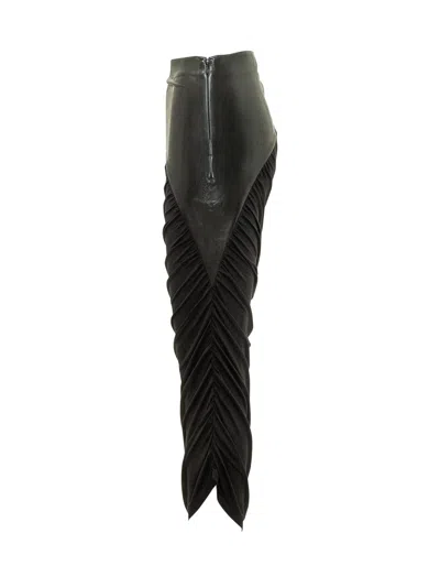 The Andamane Ursula Vegan Skirt In Black