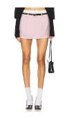 The Andamane Valia Mini Skirt In Peony