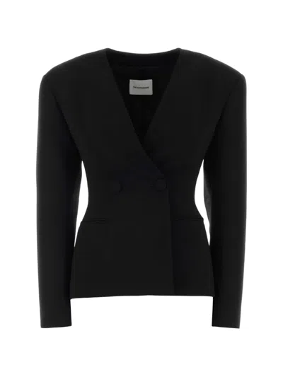 The Andamane Venusta Twill Jacket In Black