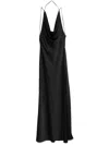 The Andamane Vera Gown In Black