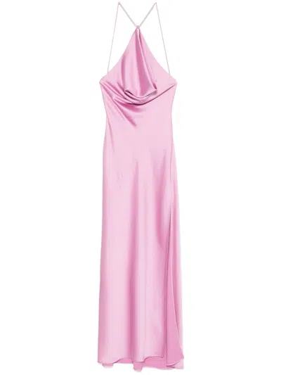 The Andamane Vera Maxi Dress In 粉色