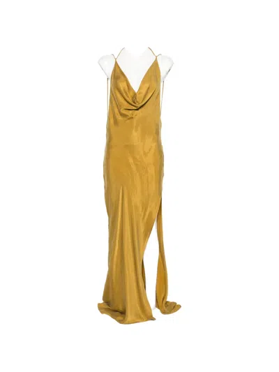 The Andamane Vera Maxi Dress In Yellow