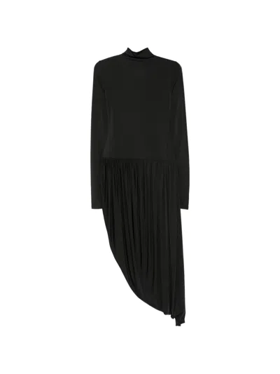 The Andamane Vesna Asymmetric Dress In Blue