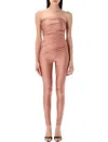 The Andamane Fitted Silhouette Strapless Jumpsuit