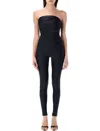The Andamane Vicky Strapless Jumpsuit In Black