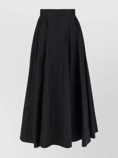 THE ANDAMANE 'VICTOIRE' HIGH-WAISTED MAXI FLARED SKIRT