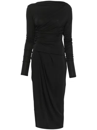 The Andamane Vinicia Dress In Black
