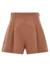 The Andamane Vivienne Bermuda And Short Beige In Brown