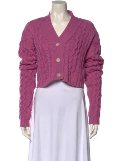 Pre-owned The Andamane V-neck Sweater In Purple