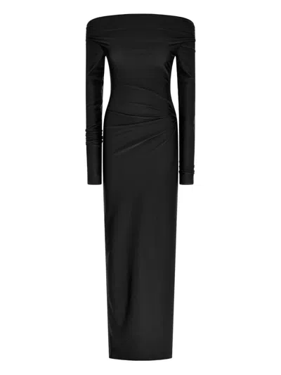 THE ANDAMANE WALLIS OFF-THE-SHOULDER JUMPSUIT
