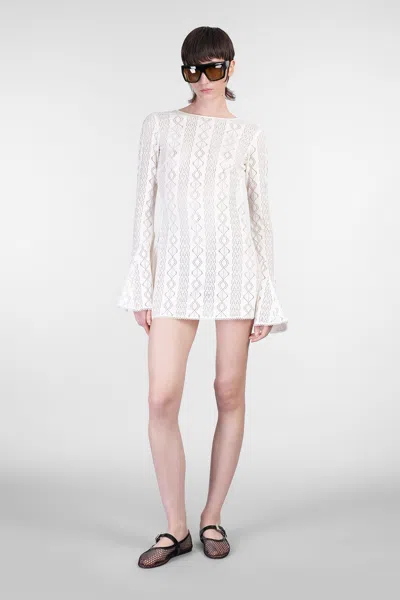 The Andamane Wanda Mini In White Cotton
