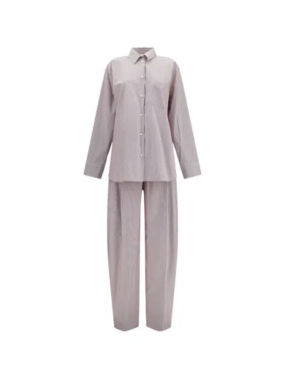THE ANDAMANE WENDELA STRIPED TROUSERS AND SHIRT SET