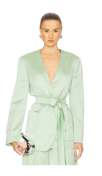 The Andamane Wes Collarless Blazer
