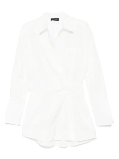 The Andamane White Lotus Mini Dress