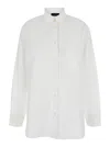 The Andamane White Shirt With Buttons In Cotton Blend Woman In White