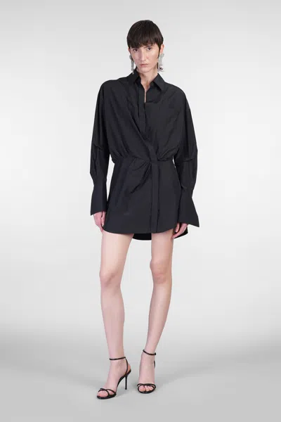 The Andamane Whitelotus Mini In Black Cotton
