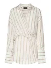 The Andamane Vestido Corto - Blanco In White
