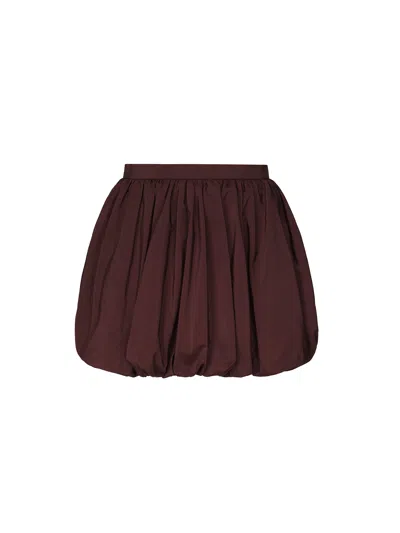 The Andamane Whitely Balloon Miniskirt