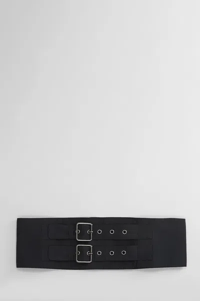 THE ANDAMANE WILD BELT BELTS IN BLACK POLYESTER