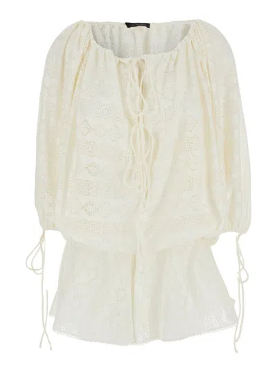 The Andamane Wilma' White Jumpsuit