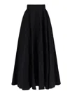 The Andamane Tiered Maxi Skirt In Lightweight Cotton Taffeta