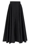 The Andamane Tiered Maxi Skirt In Lightweight Cotton Taffeta
