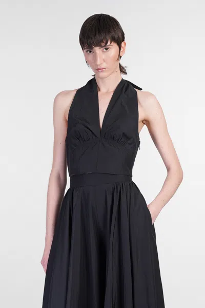 The Andamane Winona Top Topwear In Black Cotton