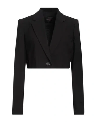 The Andamane Woman Blazer Black Size 6 Viscose, Polyester