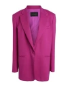 THE ANDAMANE THE ANDAMANE WOMAN BLAZER FUCHSIA SIZE 6 POLYESTER
