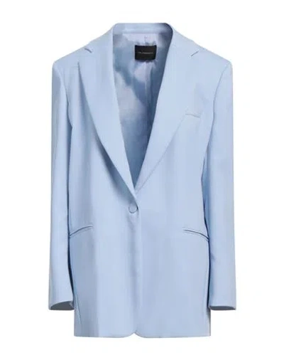 The Andamane Woman Blazer Sky Blue Size 6 Polyester