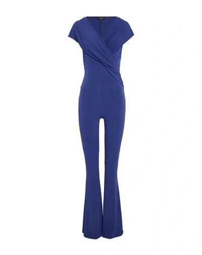 The Andamane Woman Jumpsuit Blue Size 8 Polyester, Elastane