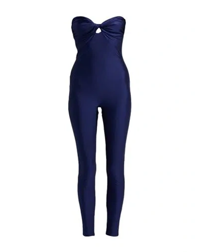 The Andamane Woman Jumpsuit Blue Size M Polyamide, Elastane
