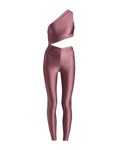 The Andamane Woman Jumpsuit Mauve Size M Polyamide, Elastane In Purple